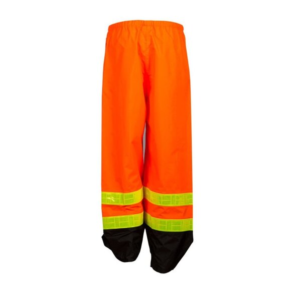 ML Kishigo RWP101 Class 3 Orange Strorm Stopper Pro Rainwear Pants - Picture 4 of 5